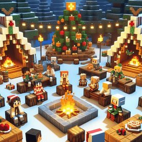 Minecraft Camp / XMAS